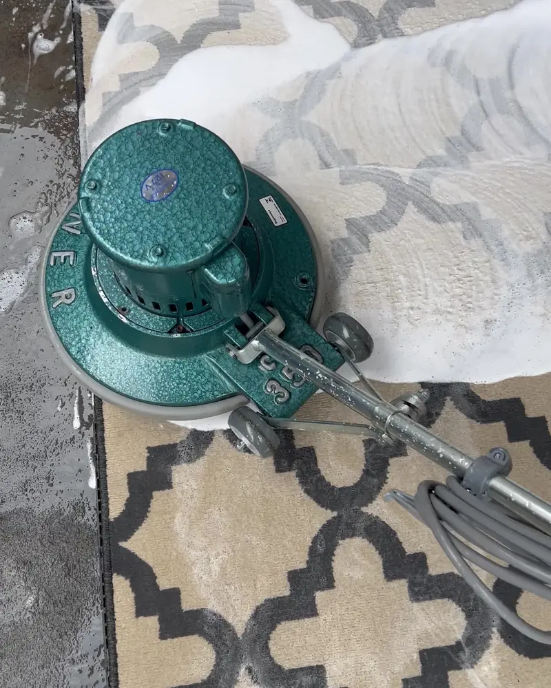 Lavagem com equipamento profissional
